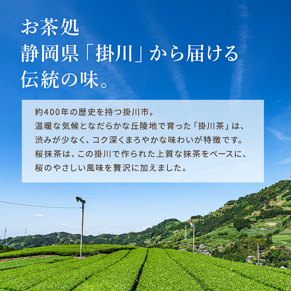 お茶処 静岡県「掛川」から届ける伝統の味。