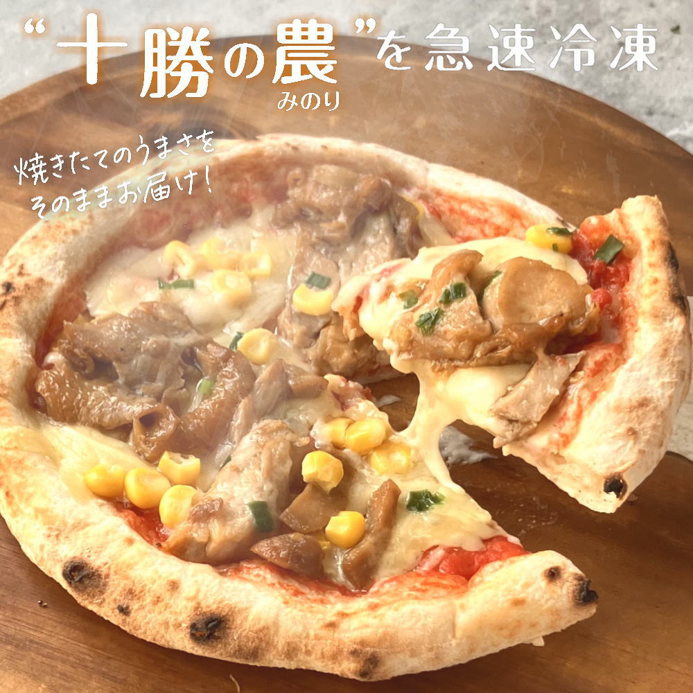 十勝の贅沢お肉たっぷり ジューシーテリマヨチキンピザ